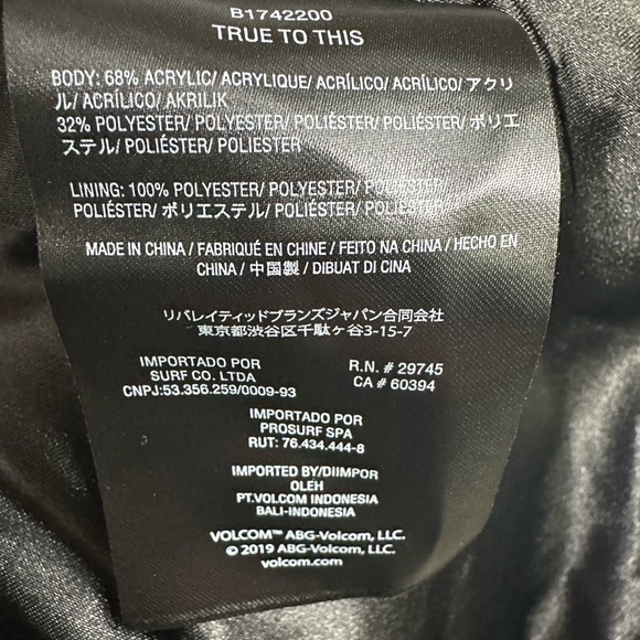 VOLCOM / Faux Fur Leopard Print Coat / Large 🐆 - Picture 13 of 13